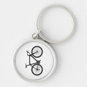 Triathlon Road Bike T Shirt Bicycle Rider Gift Cyc Key Ring
