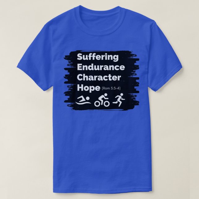 Triathlon Romans 5 T-Shirt (Design Front)