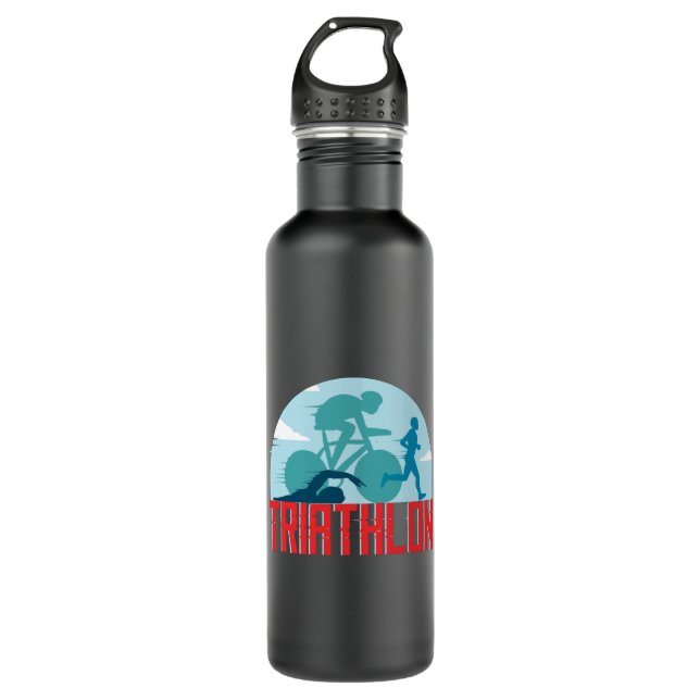 Triathlon Sports 710 Ml Water Bottle (Front)