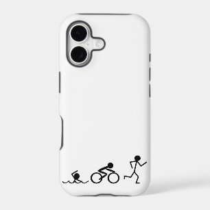 Triathlon Stick Figures