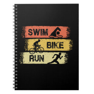Triathlon - Swim Bike Run Notebook