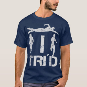 Triathlon Swimming Cycling Running 1371 T-Shirt