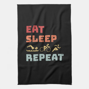 Triathlon Tea Towel