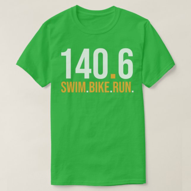 Triathlon Triathlete Gift Idea 6 T-Shirt (Design Front)