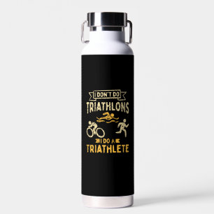 Triathlon Triathlete  Water Bottle