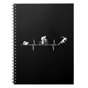 Triathlon - Triathlon Heartbeat Notebook