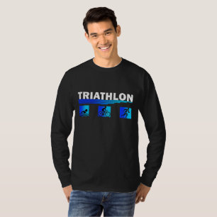 Triathlon Triumph: Navigating the Swim, Bike, Run  T-Shirt