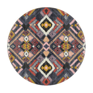 Tribal African Chevron Aztec Pattern Cutting Board