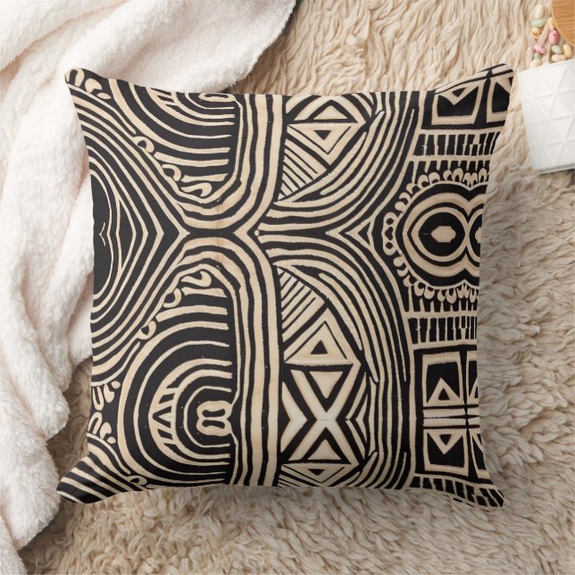 TRIBAL AFRICAN CUSHION (Blanket)