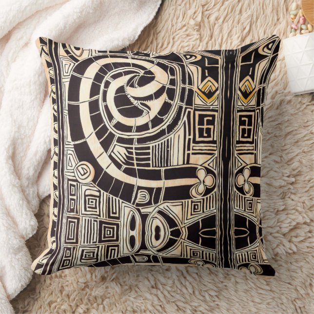 TRIBAL AFRICAN CUSHION (Blanket)