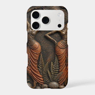 Tribal African Heritage Sculpted Art iPhone Case
