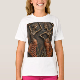 Tribal African Heritage Sculpted Art T-Shirt