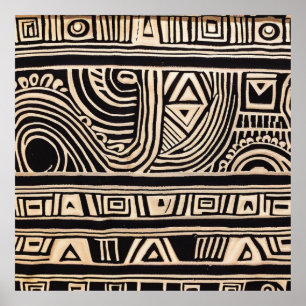 TRIBAL AFRICAN POSTER