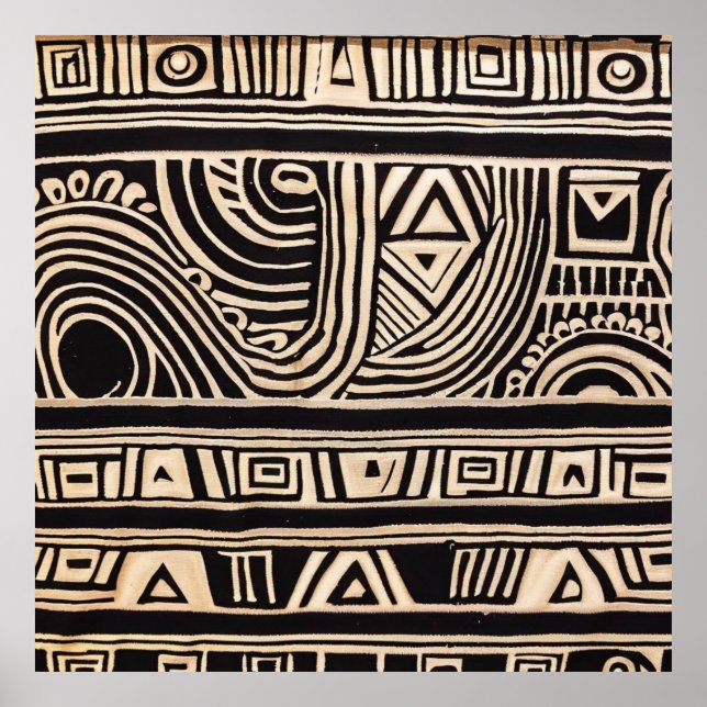 TRIBAL AFRICAN POSTER (Front)