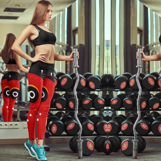 Tribal Afro Mask Capri Leggings (Creator Uploaded)