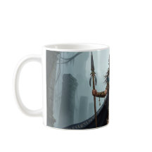 Tribal Amazon Queen Mug – Ancient Warrior Fantasy 