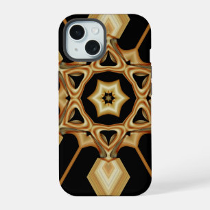 Tribal Amber iPhone 15 Case