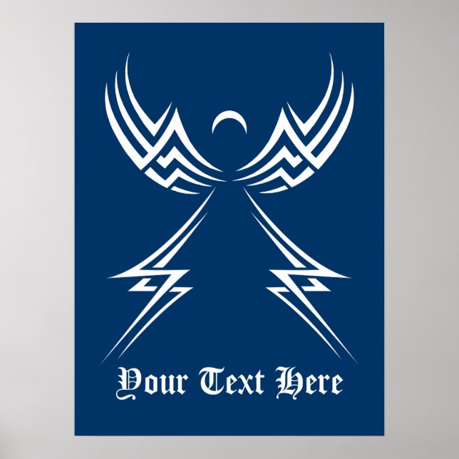 Tribal Angel custom poster (Front)