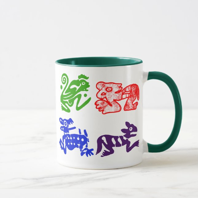 Tribal Animals 2 Mug (Right)