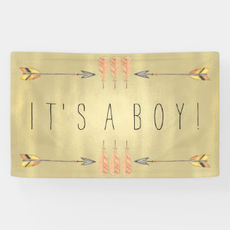 Tribal Arrow Baby Shower Banner