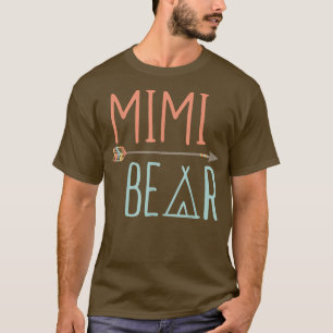 Tribal Arrow Mimi Bear  Grandma  T-Shirt
