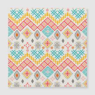 Tribal art: boho geometric print.