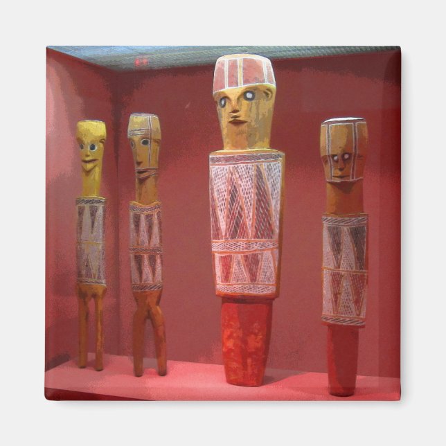 Tribal Art CB Magnet (Front)