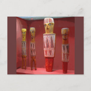 Tribal Art CB Postcard