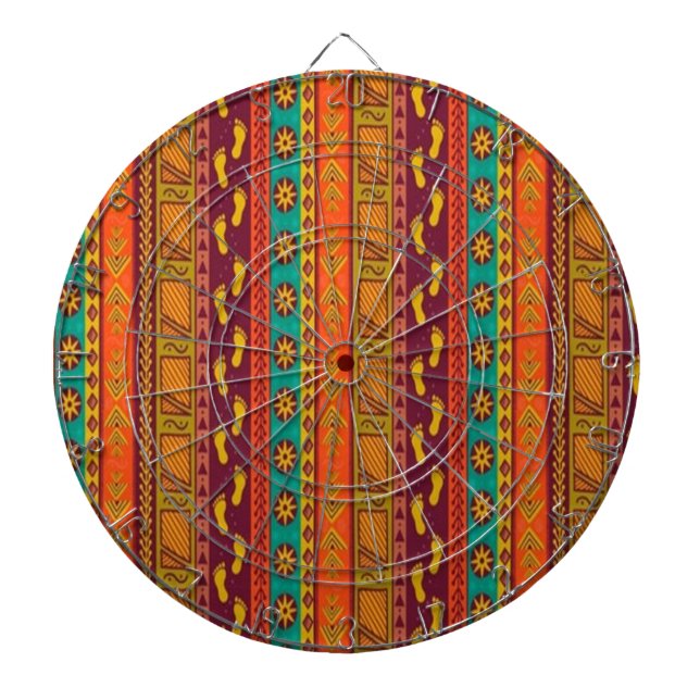 Tribal Art Dartboard (Front)