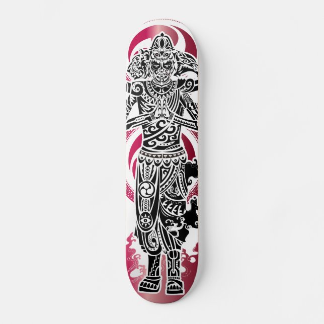 Tribal Ashura Skateboard (Front)
