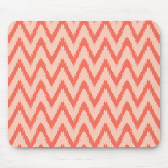 Tribal aztec chevron zig zag stripes chic pattern mouse pad (Front)