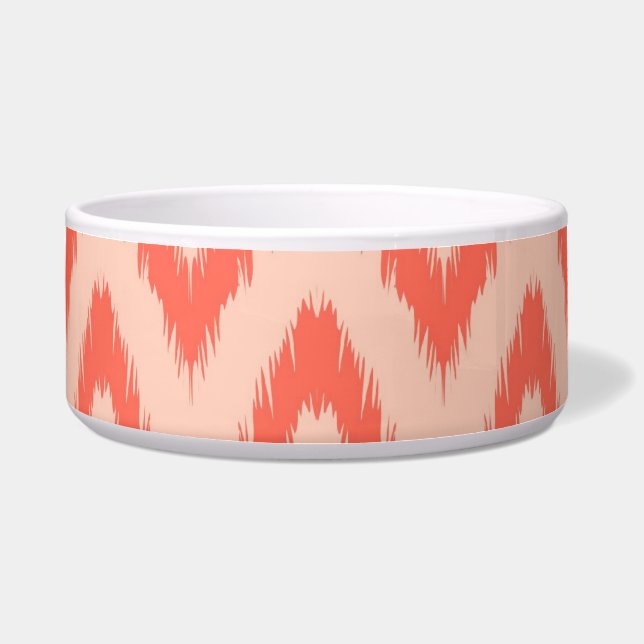 Tribal aztec chevron zig zag stripes ikat pattern (Front)