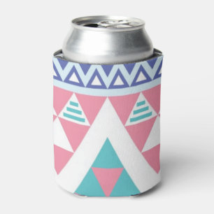 Tribal aztec colourful pattern can cooler