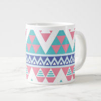 Tribal aztec colourful pattern