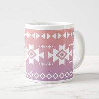 Tribal aztec ombre pattern