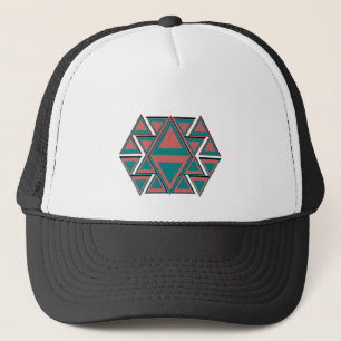 Tribal Aztec Pattern Trucker Hat Baseball Cap