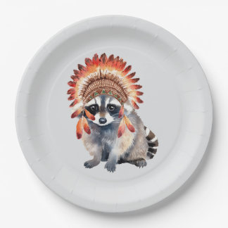 Tribal Bandit Paper Plate