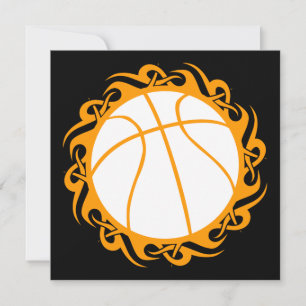 tribal basketball invitation