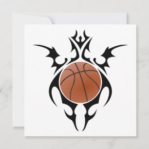 tribal basketball invitation