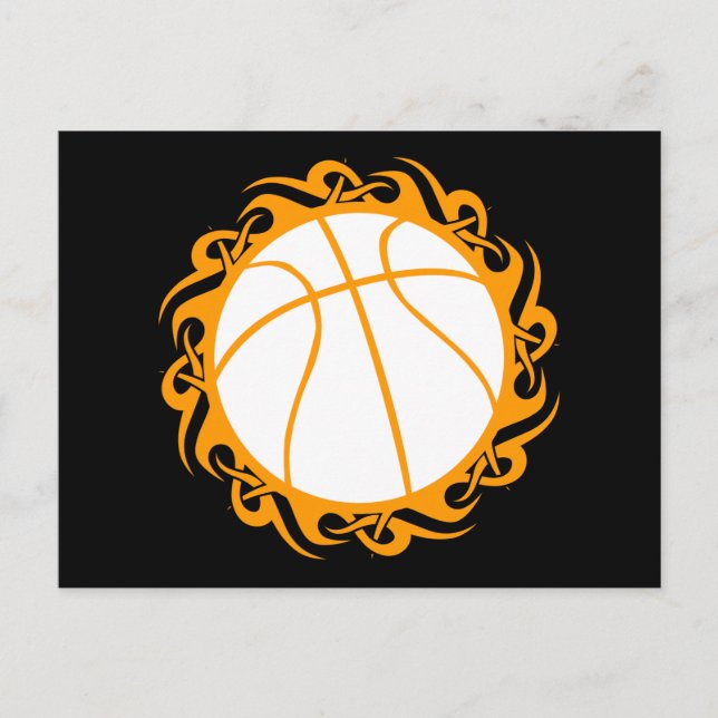 tribal basketball postcard (Front)