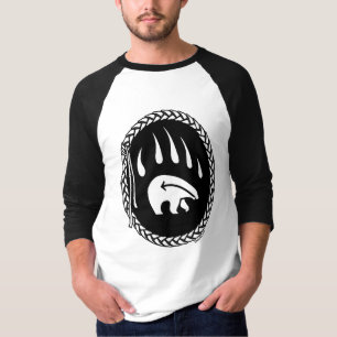 Tribal Bear Art Jersey Bear Claw Men's Shirts
