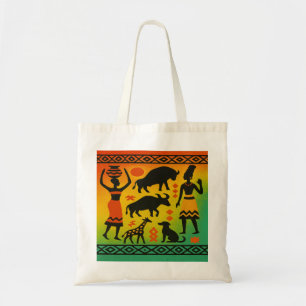 Tribal Beauty – African Art Tote Bag