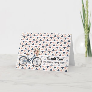 Tribal Bike Thank You Card
