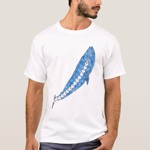 Tribal Blue Whale T-Shirt