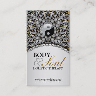 Tribal Bohemian Holistic New Age Business Card