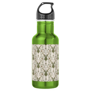 Tribal Boho Deer, Dreaming of Deer 532 Ml Water Bottle