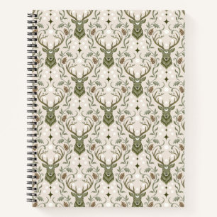 Tribal Boho Deer, Dreaming of Deer Notebook