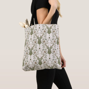 Tribal Boho Deer, Dreaming of Deer Tote Bag