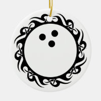 tribal bowling ball