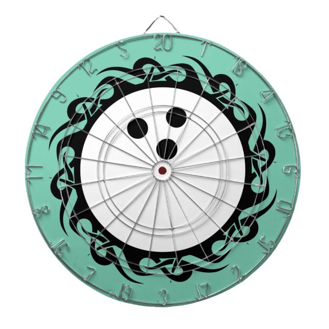 tribal BOWLING Dartboard (Front)